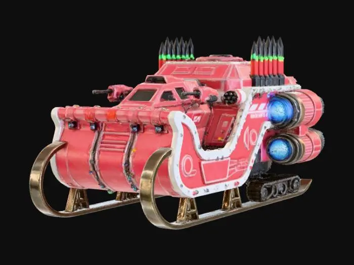 3D model for Reindeer Express, #Christmas2025#