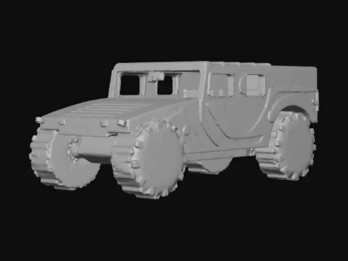 3D model for Toy_army_humvee