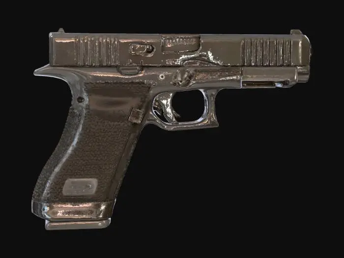 3D model for Glock_17_gen6