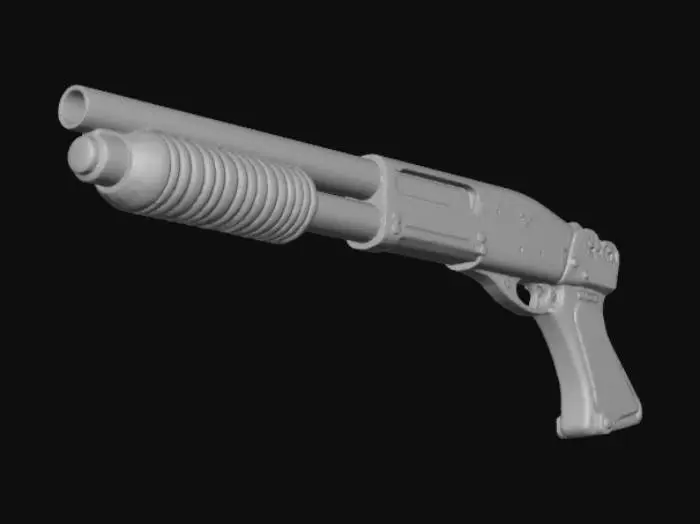 3D model for Old_shotgun