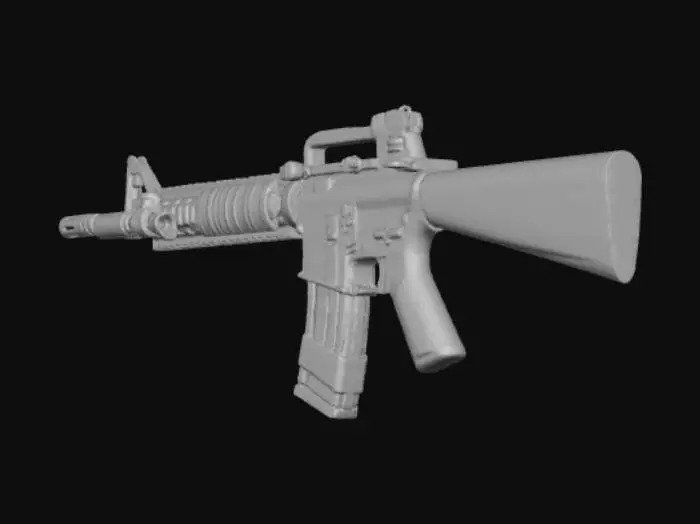 3D model for MW2_M16