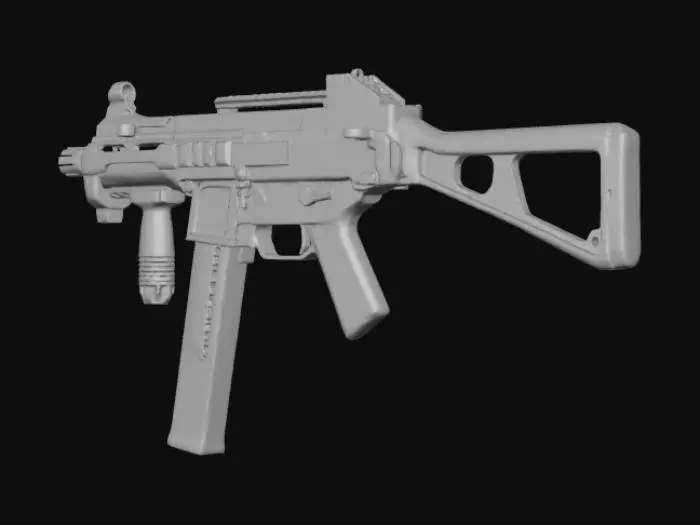 3D model for MW2_UMP45