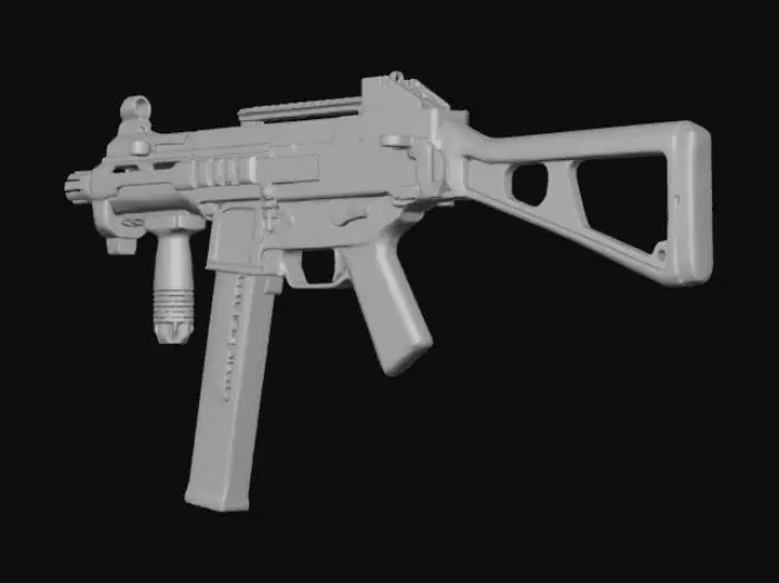 3D model for MW2_UMP45