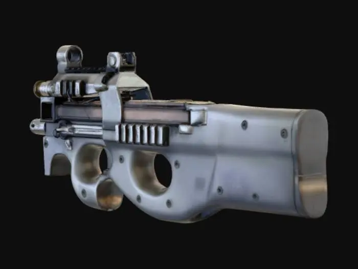 3D model for MW2_P90