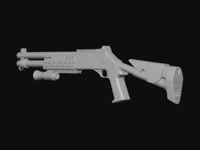 3D model for MW2_M1014