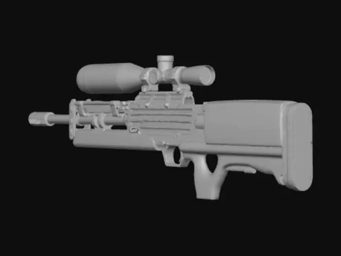 3D model for MW2_WA2000
