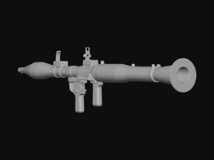 3D model for MW2_RPG7