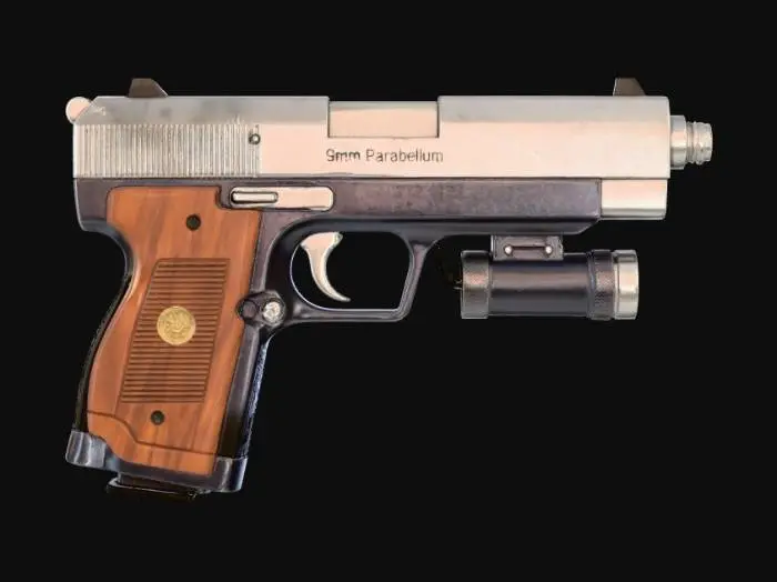 3D model for RE4_Handgun