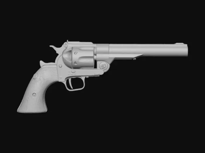 3D model for Revolver Noir