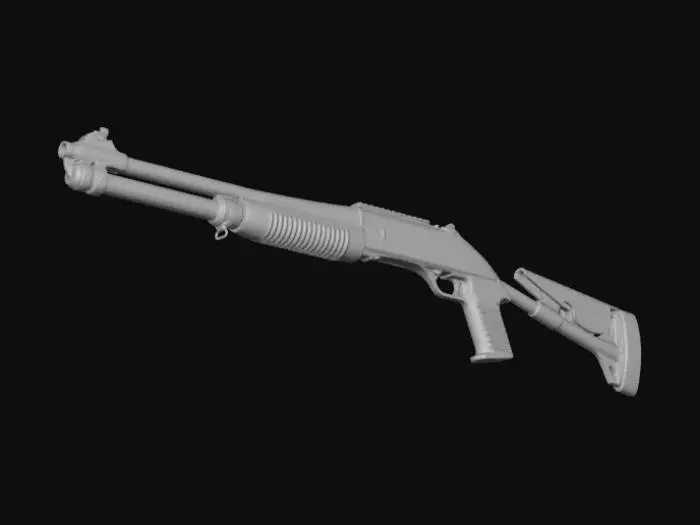 3D model for Benelli_M4