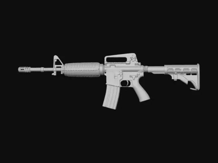 3D model for Colt_M4A1