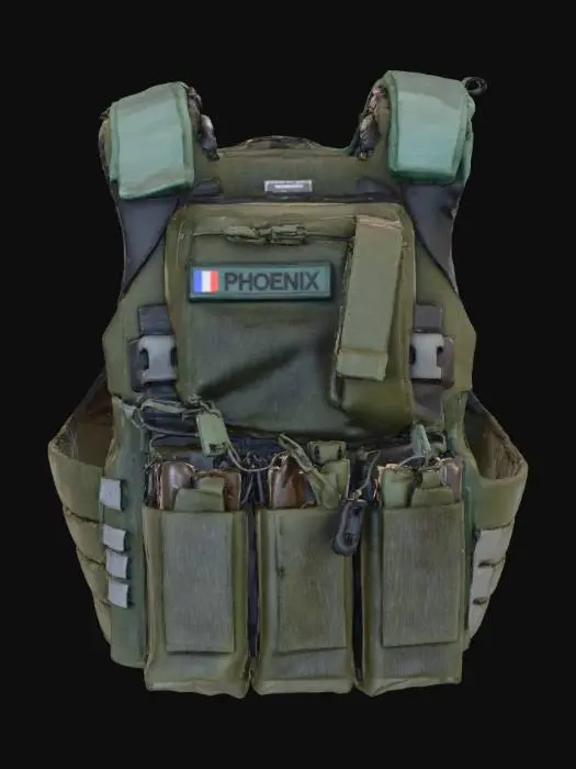 3D model for Tactical_vest_m4