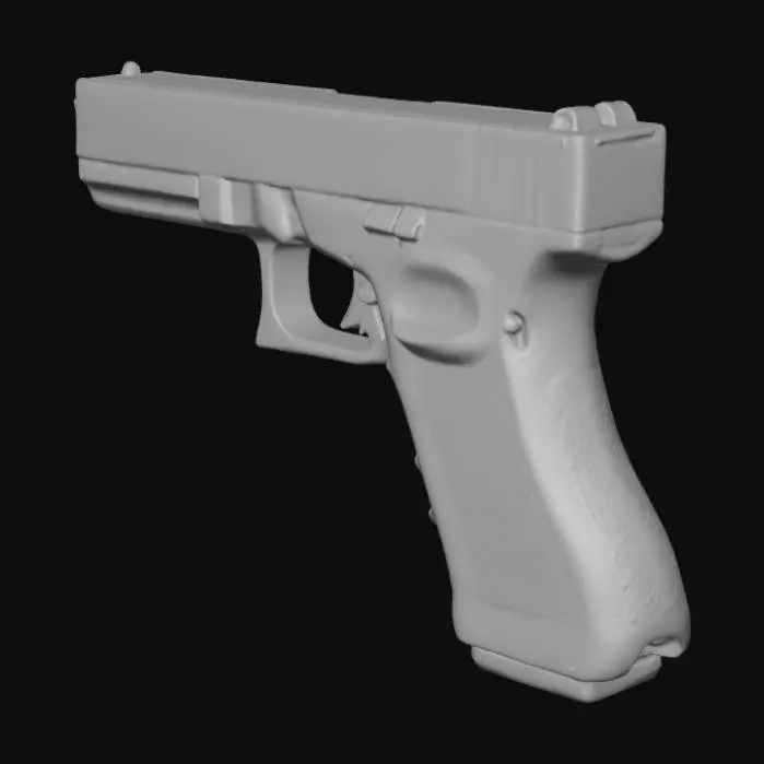 3D model for Glock17_neutral