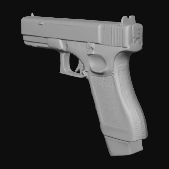 3D model for Glock17_extended