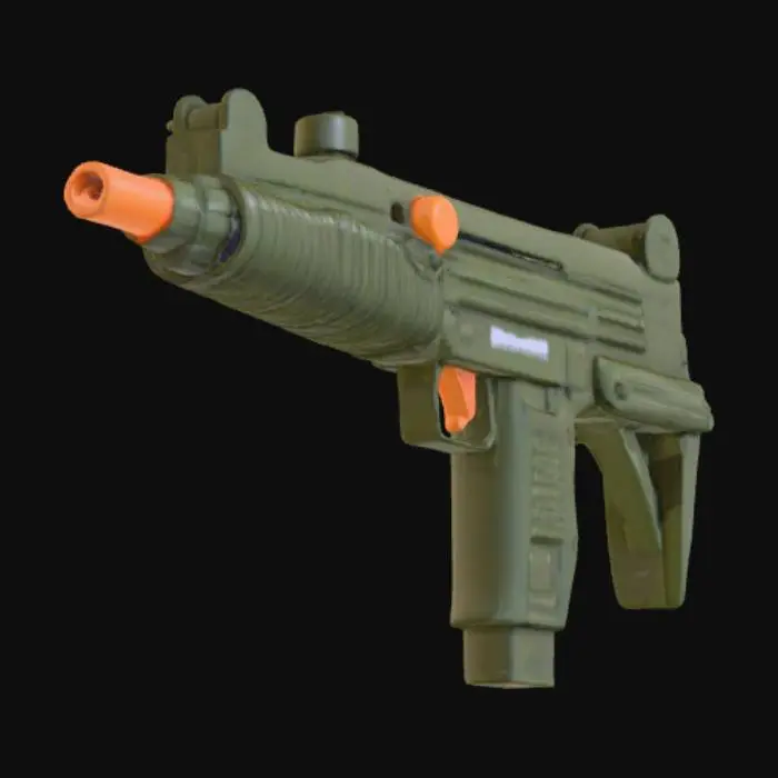 3D model for Toy Submachine Gun