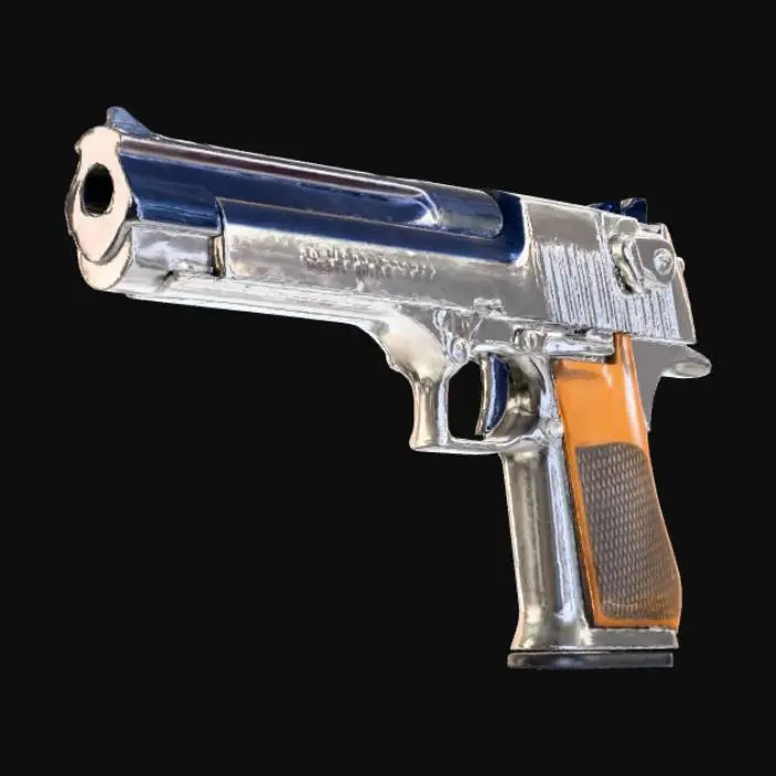 3D model for Desert_Eagle_Wood