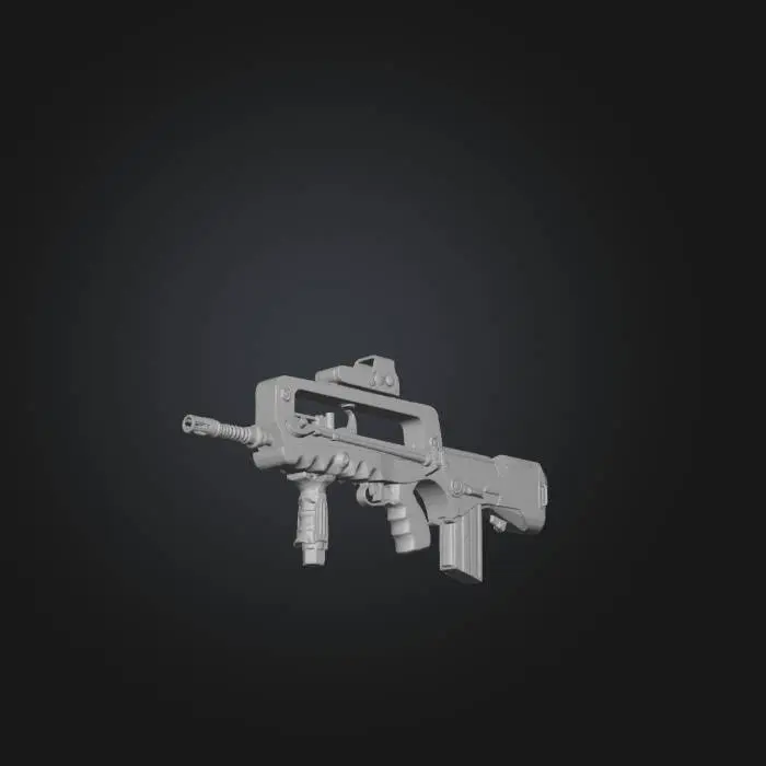 3D model for FAMAS_Tactical