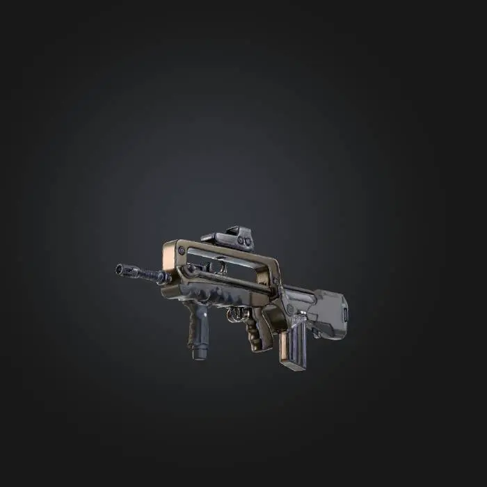3D model for FAMAS_Tactical
