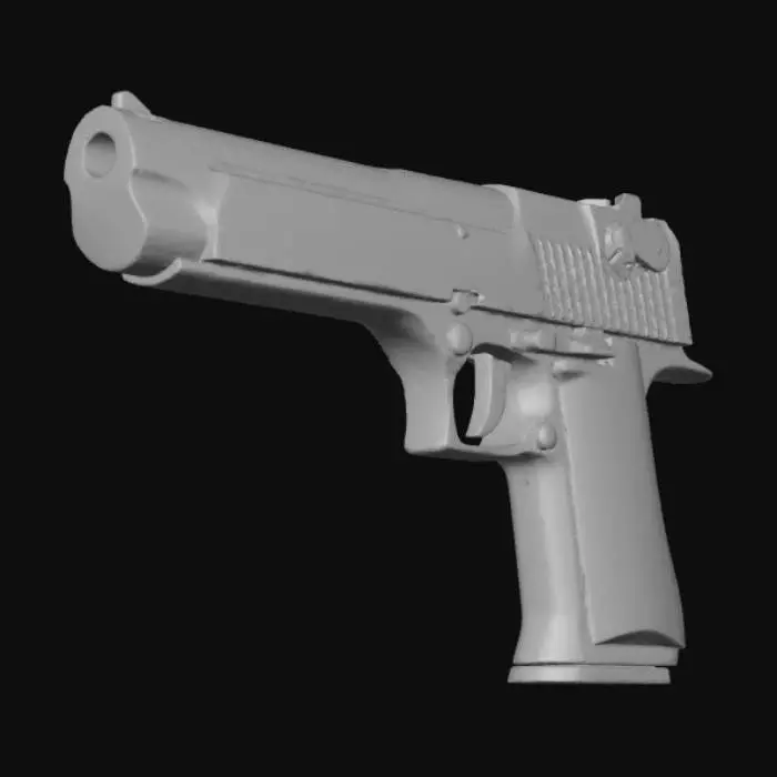 3D model for Desert_eagle_whiteout