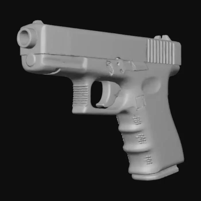 3D model for Glock_23