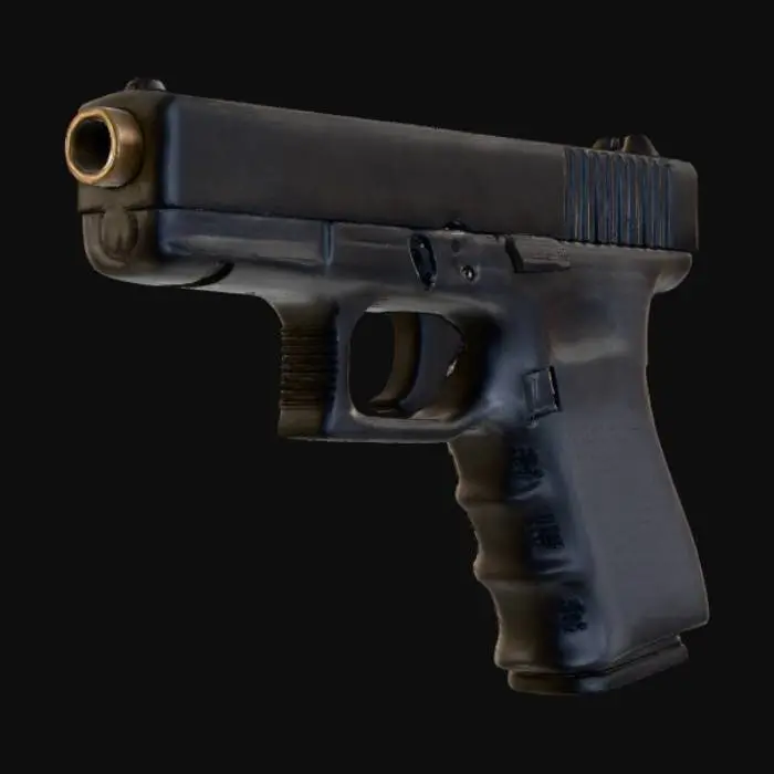 3D model for Glock_23