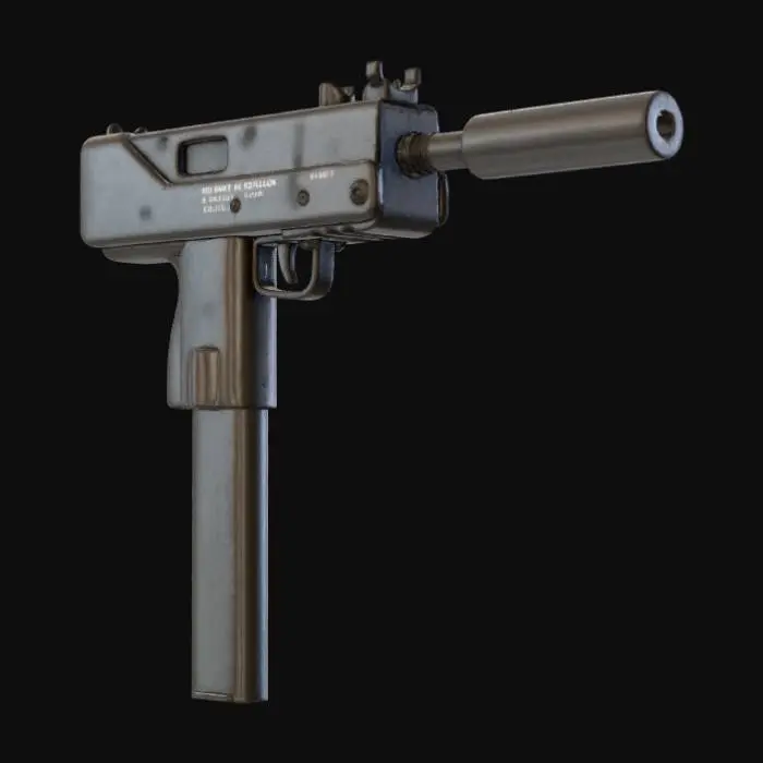 3D model for Ingram_mac10