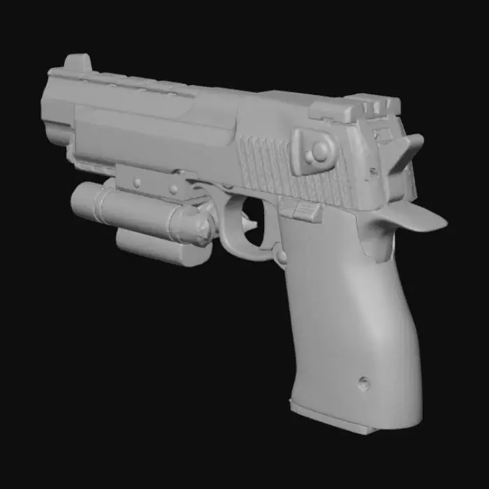 3D model for MW2_DesertEagle