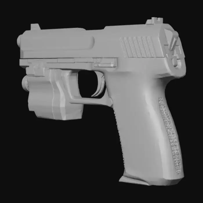 3D model for MW2_USP45