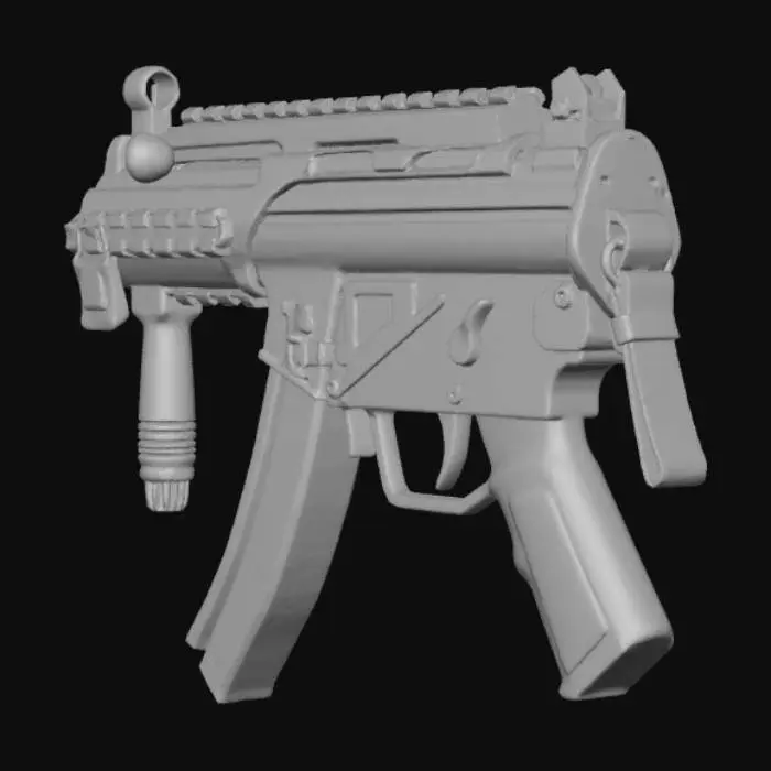 3D model for MW2_MP5K
