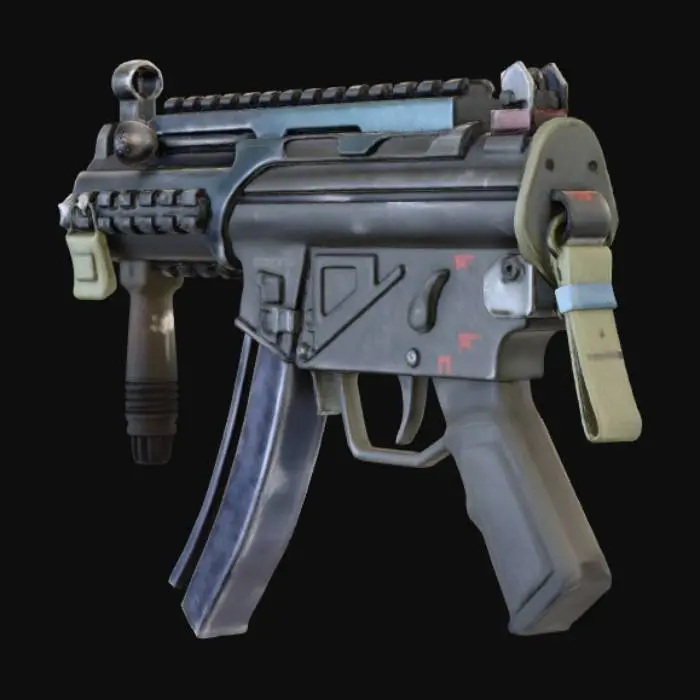 3D model for MW2_MP5K