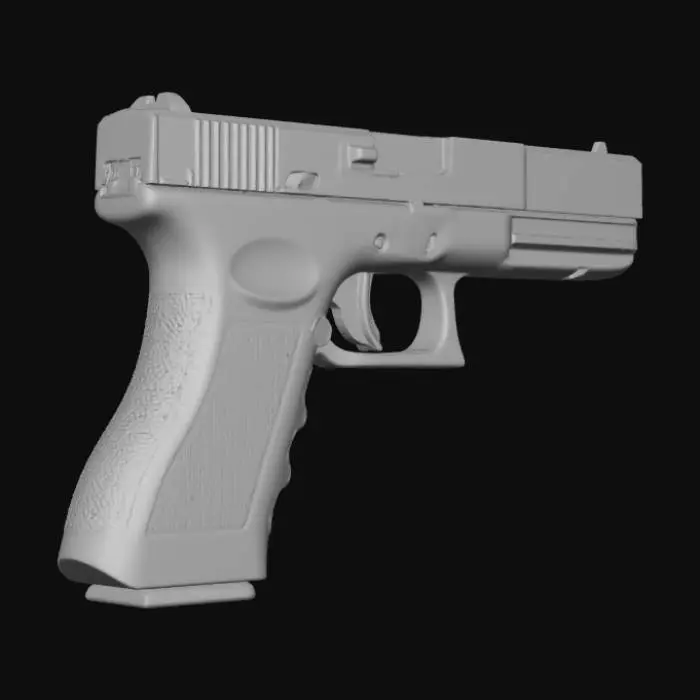 3D model for Glock17_new