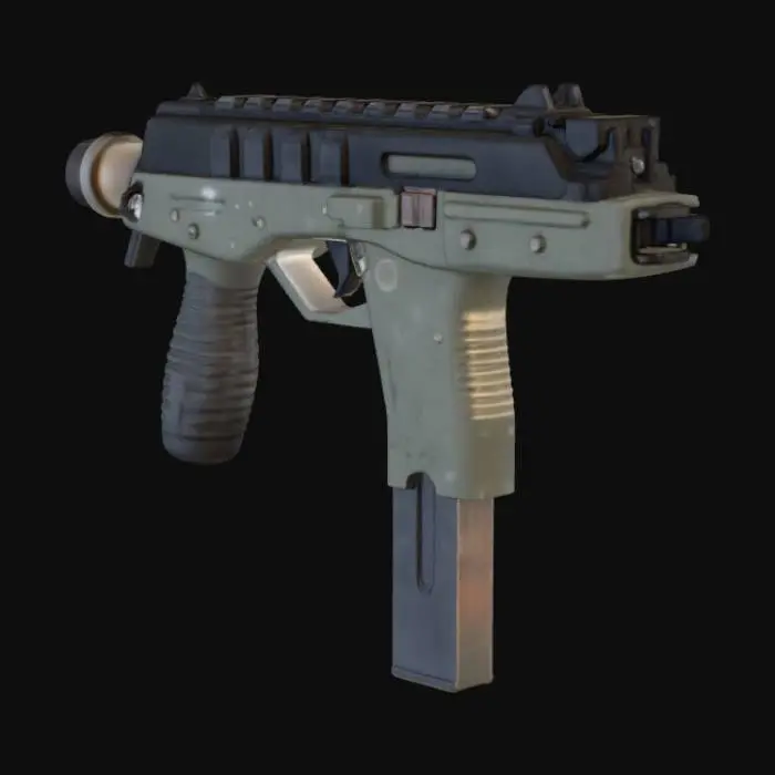 3D model for MW2_MP9