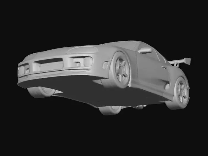 3D model for Orange Fury Supra