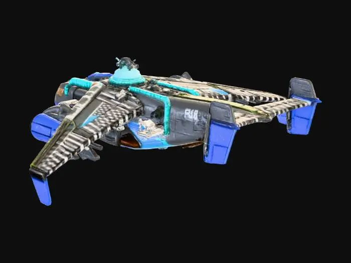 3D model for Harbinger Gunship