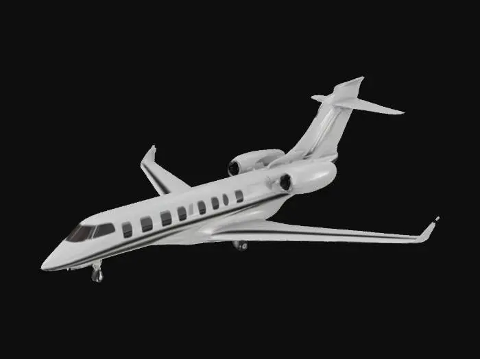 3D model for Business Jet