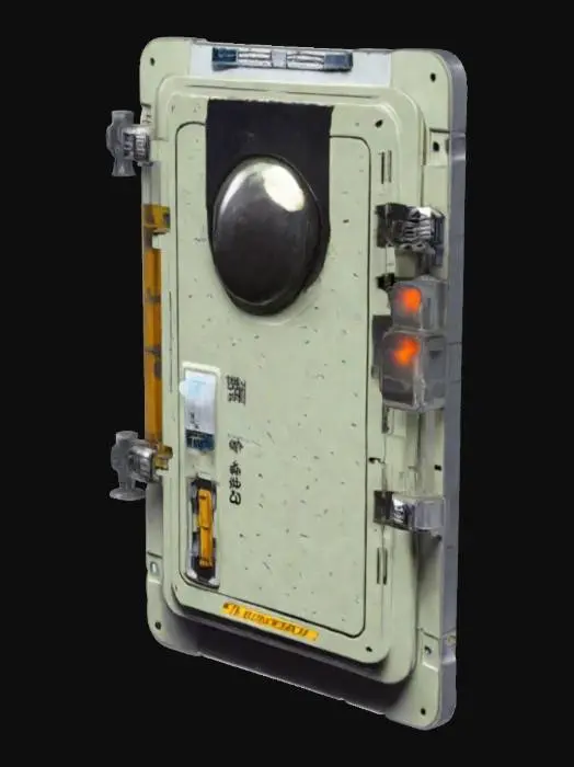 3D model for Sci-Fi Moonbase Door