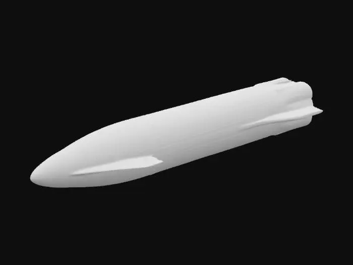 3D model for Starship Model