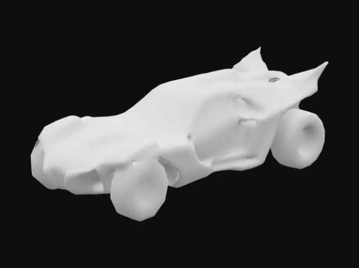 3D model for batmobile (tumbler from chriastian bale's batman)
