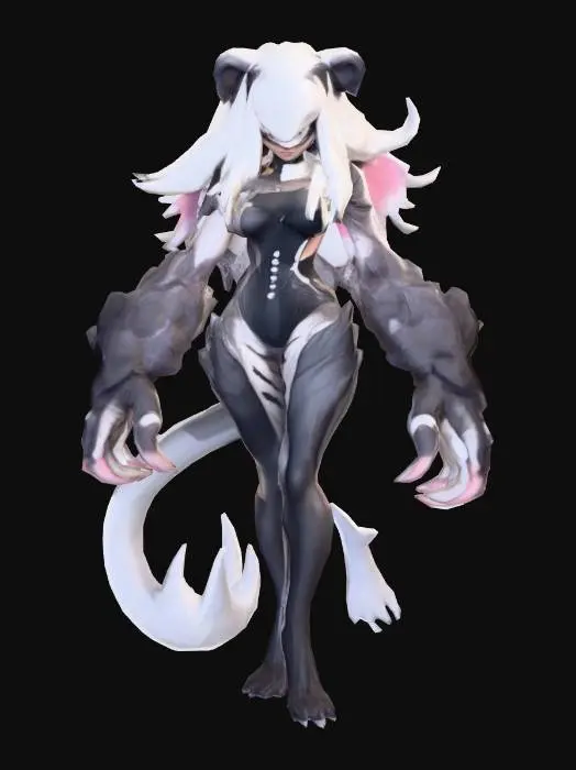 3D model for Shadow Beast Mistress