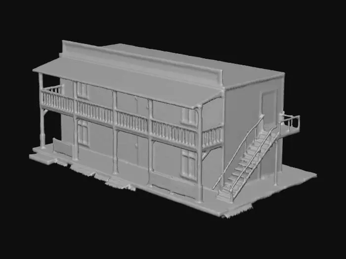 3D model for Western Saloon Building
