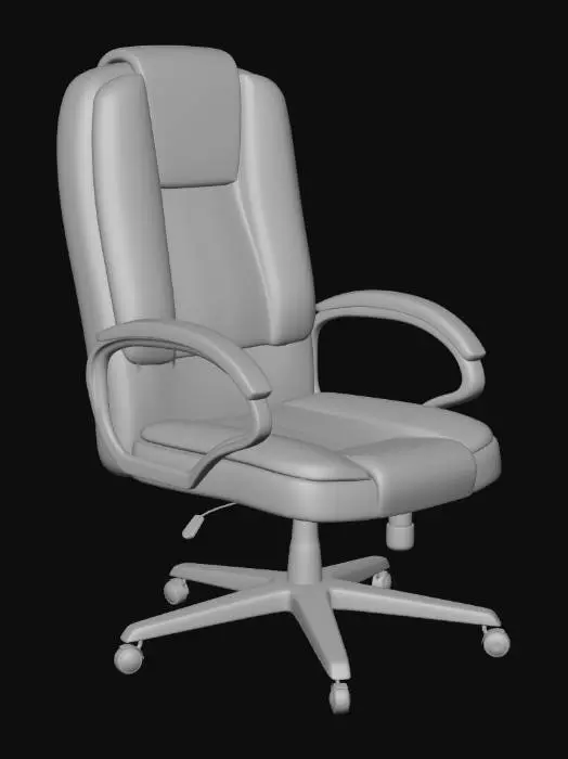 3D model for study chair