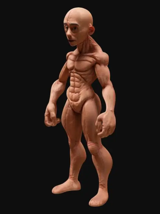 3D model for Statue of Strength