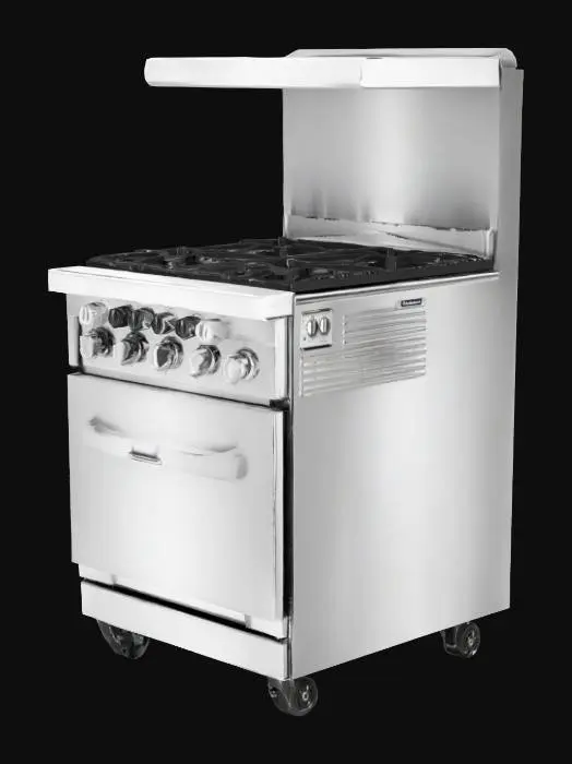 3D model for Commercial Gas Range