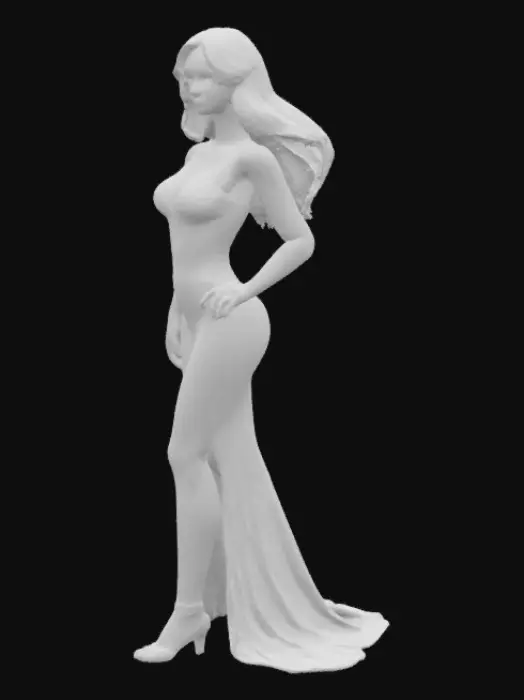 3D model for Most beautiful women ever with well defined curves