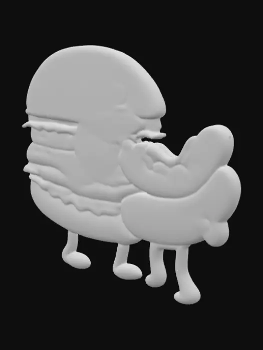 3D model for Bun Bonding