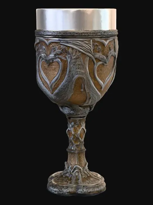 3D model for Dragon Heart Goblet
