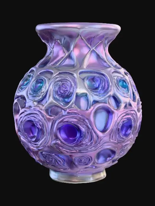 3D model for Ethereal Swirls Vase