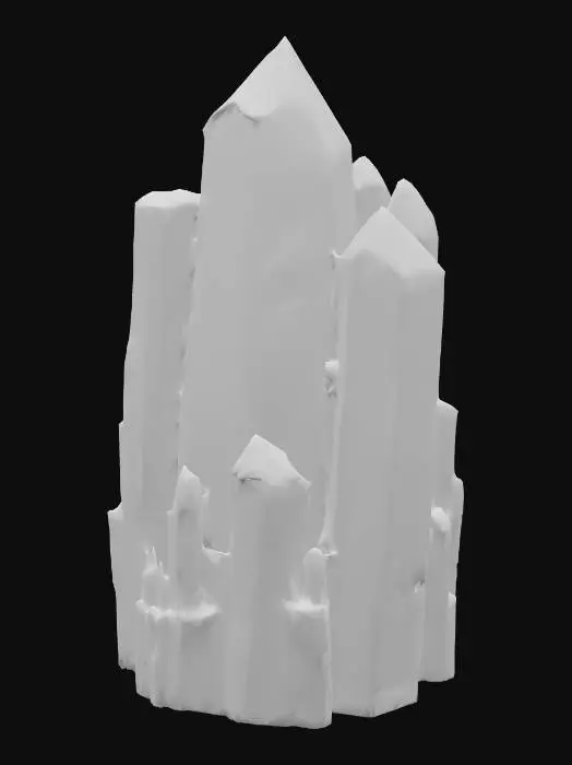 3D model for Crimson Peaks, #PBR#