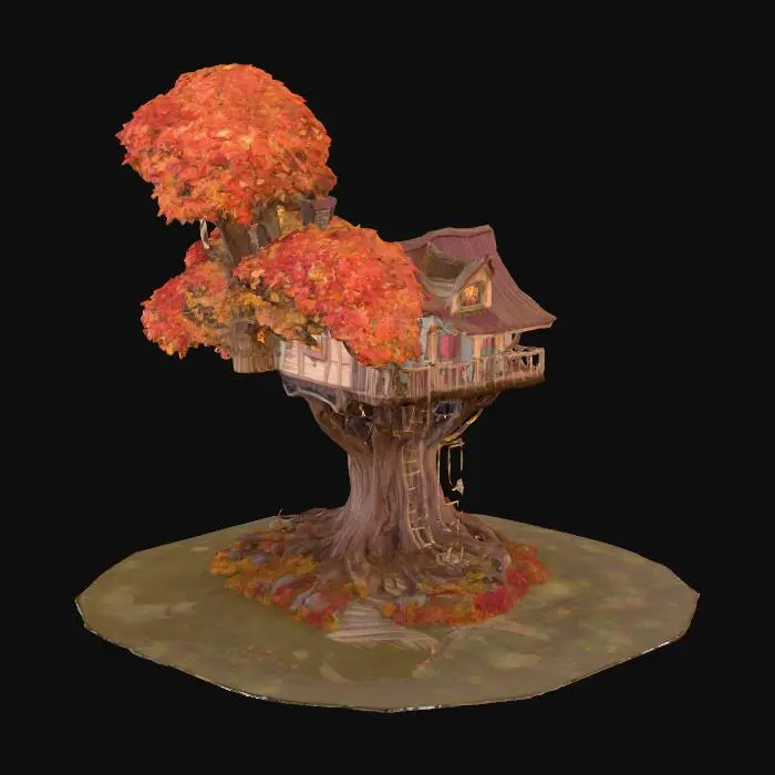 3D model for Treehouse Haven