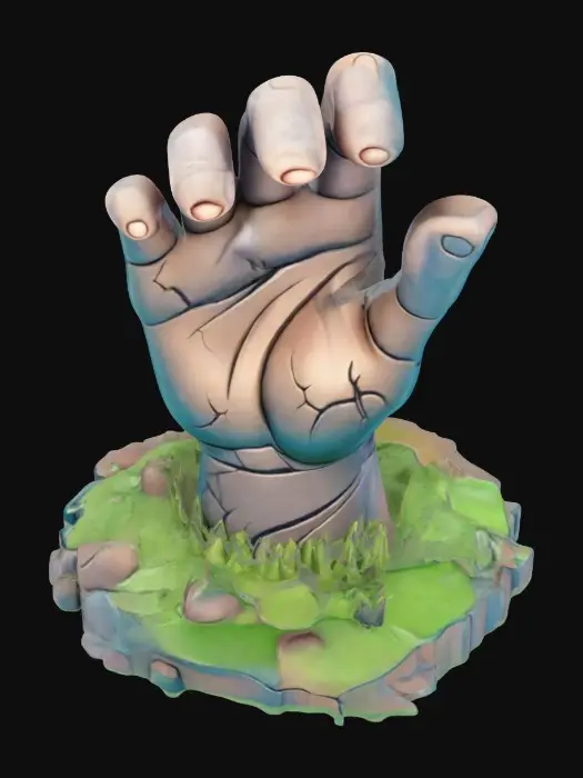 3D model for Stone Hand Rising